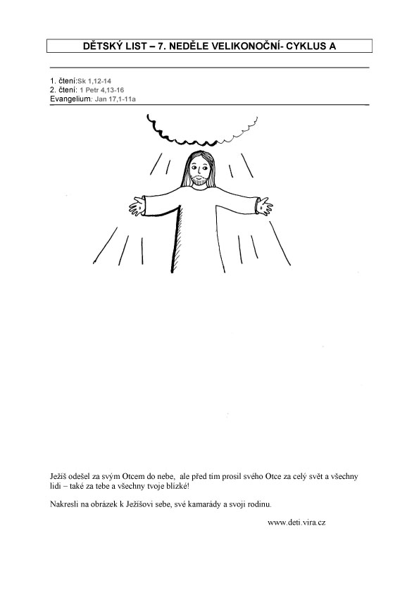 DL - 7. ne velikonoční, cyklus A